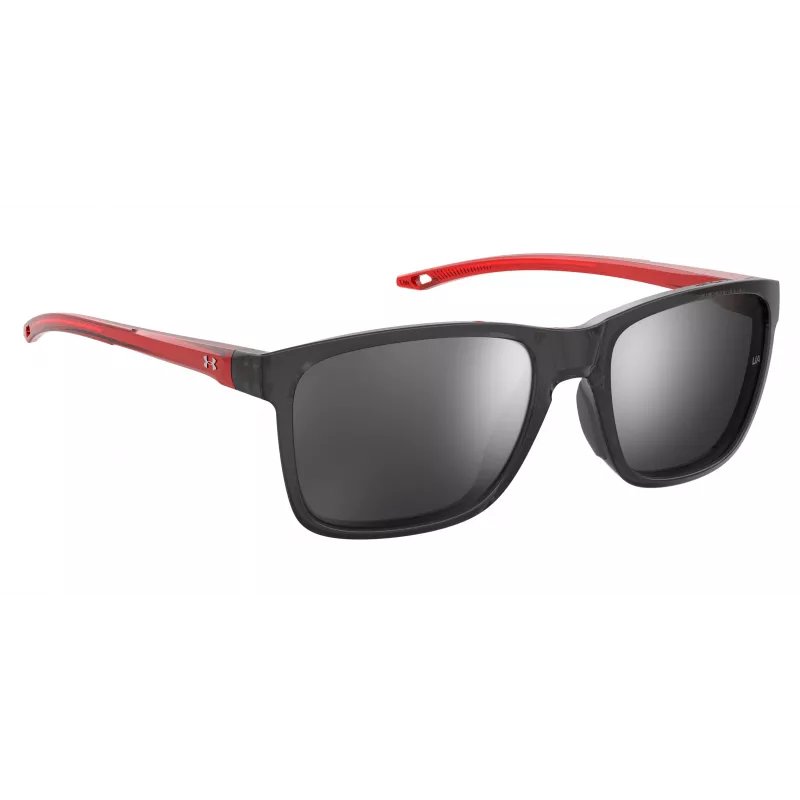 Under Armour detské slnečné okuliare UA7002S268F6T - matná čierna, sivé sklá, 56 mm