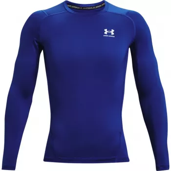 Under Armour HG Armour Comp LS pánske kompresné tričko dlhý rukáv Royal Blue