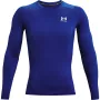 Under Armour HG Armour Comp LS pánske kompresné tričko dlhý rukáv Royal Blue