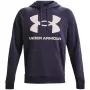 Under Armour pánska mikina s kapucňou Rival Fleece Big Logo HD fialová 1357093 558