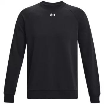 Under Armour pánska Rival Fleece Crewneck mikina čierna 1379755 001
