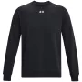 Under Armour pánska mikina Rival Fleece Crew čierna 1379755 001