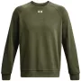 Under Armour pánska mikina Rival Fleece Crew khaki 1379755