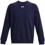 Under Armour pánska mikina Rival Fleece Crew Midnight Navy 1379755-410