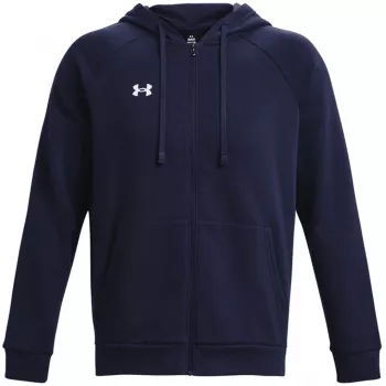 Under Armour pánska mikina Rival Fleece Full-Zip Hoodie Academy