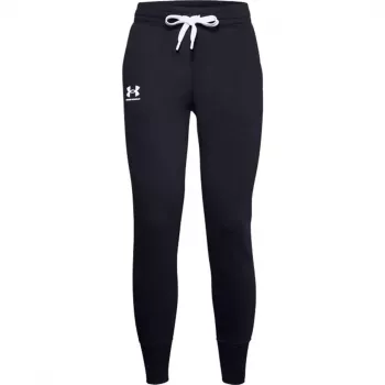 Under Armour dámske tepláky Rival Fleece čierne 1356416 001 XL