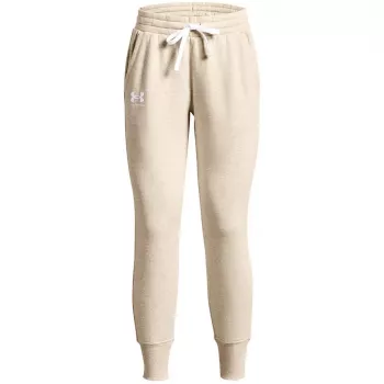 Under Armour dámske Rival Fleece nohavice krémová XL