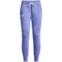 Under Armour dámske tepláky Rival Fleece fialové 1356416 495 veľkosť L