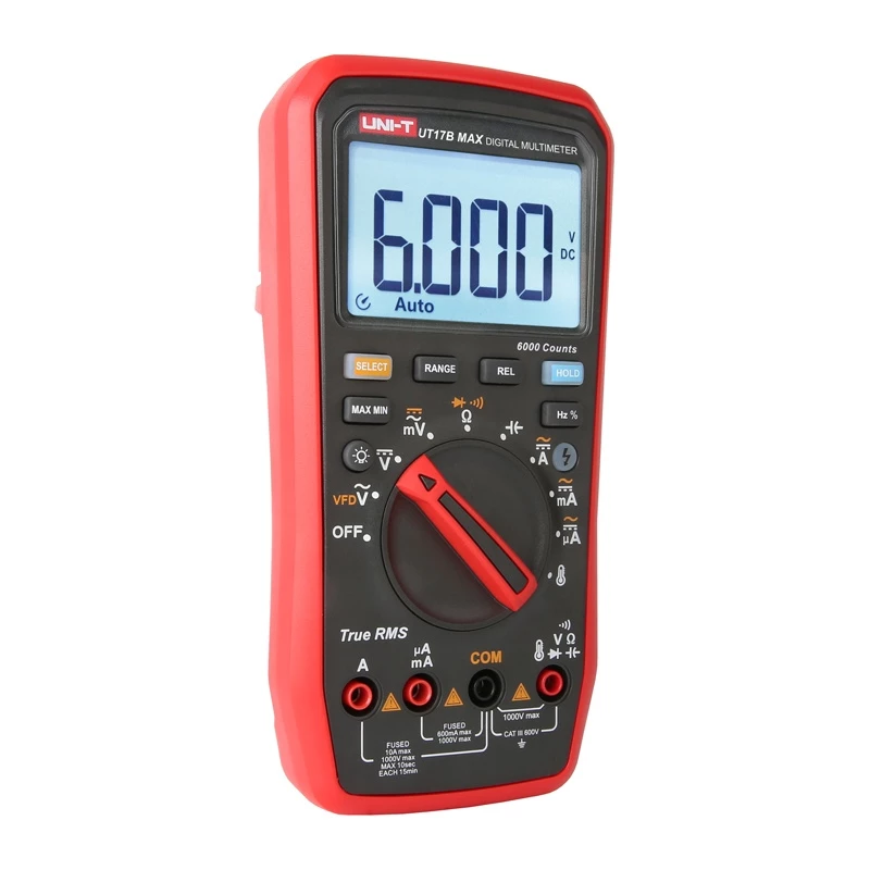 Uni-T True RMS UT17B MAX digitálny multimeter