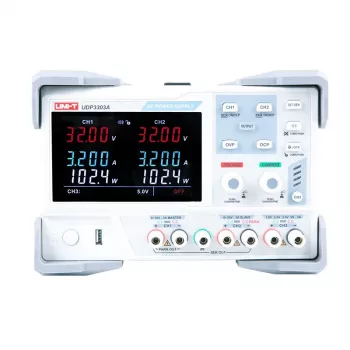 UNI-T UDP3303A programovateľný DC napájací zdroj 3-kanálový 195W
