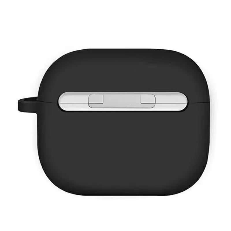 UNIQ Nexo puzdro pre AirPods 3 s ušnými háčikmi silikónové - sivé