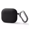 UNIQ Nexo puzdro pre AirPods 3 s ušnými háčikmi silikónové - sivé
