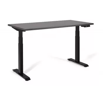 UNIQUE ACTIVE I elektrický výškovo nastaviteľný stôl 140x70 cm čierny