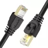UNITEK Cat.7 SSTP Ethernet patch kábel RJ45, 0,5 m, sivý, 10 Gbit/s, 600 MHz, pozlátený