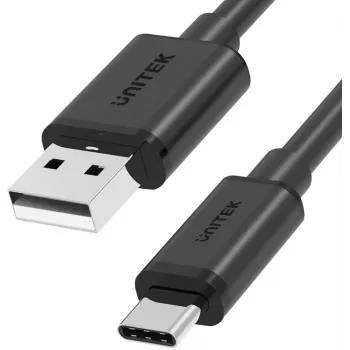 UNITEK USB-A na USB-C 2.0 kábel 480 Mbps 1 m čierny