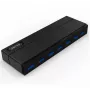 UNITEK Y-3184 7-portový USB 3.0 hub s napájacím zdrojom a BC 1.2 nabíjacou funkciou