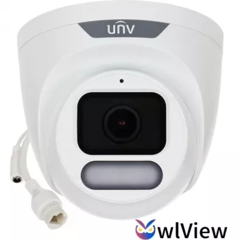 UNIVIEW IPC3628LE-ADF40K-WP 8MP turret IP kamera s 4mm objektívom, PoE, IR 40m, IP67, IK10