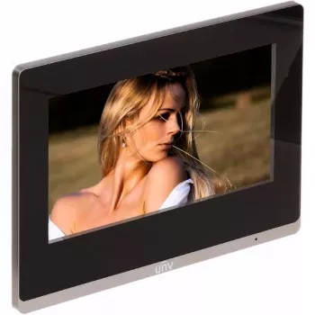 UNIVIEW OEI-372S-H-W Interiérový panel IP Wi-Fi 7-palcový TFT LCD dotykový displej biely