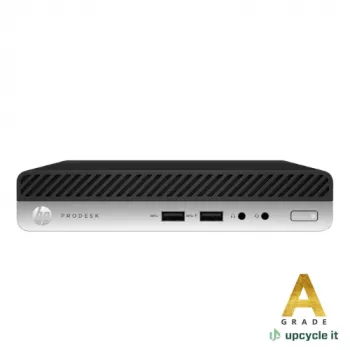 Upcycle IT HP ProDesk 400 G4 DM (repasovaný) mini-PC, Intel Core i5-8500T, 8GB DDR4, 256GB SSD, Windows 11 Pro