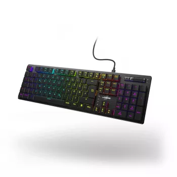 uRage Exodus 910 Low Profile herná klávesnica QWERTZ DE čierna 00217834