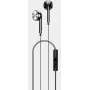 USAMS univerzálny EP-20 plochý parfumovaný stereo headset 3,5 mm čierny