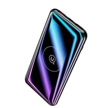 USAMS univerzálna US-CD88 QC3.0 10W power banka 10000mAh čierna