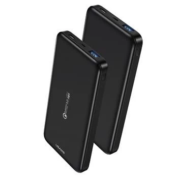 USAMS univerzálny US-CD92 QC3.0 power bank 10000mAh čierny