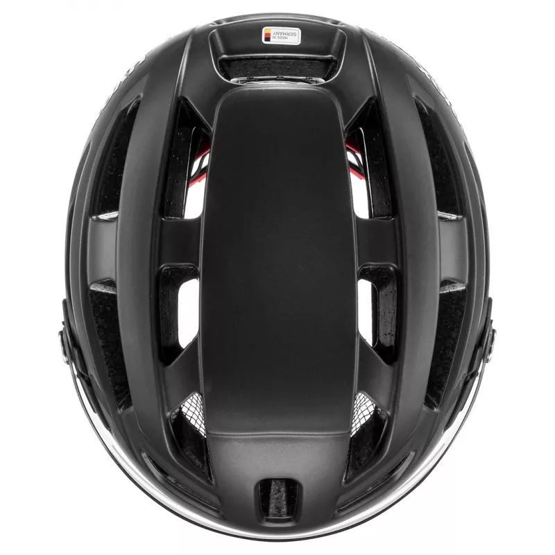 UVEX Finale Visor Cyklistická prilba 56-61 cm, Čierna Mat