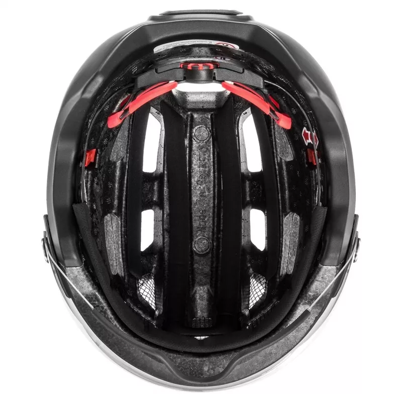 UVEX Finale Visor Cyklistická prilba 56-61 cm, Čierna Mat