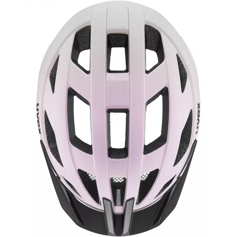 UVEX I-vo 2 cyklistická prilba 56-60 cm Powder/Grey Matt