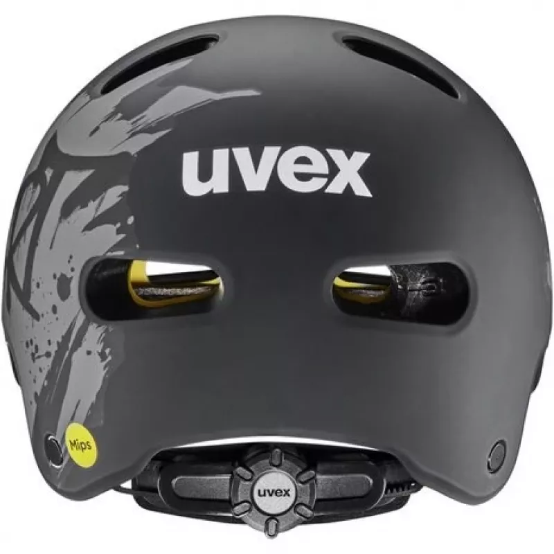 UVEX Kid 4 Style MIPS detská cyklistická prilba, Dirt Black Matt