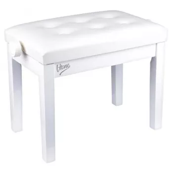 V-TONE BENCH 1 WH klavírna stolička biela