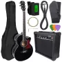 V-TONE EAG SET BK elektroakustická gitara + set so zosilňovačom, čierna