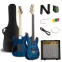 V-TONE EGW 39 BL Elektrická gitara 4/4 Stratocaster modrá