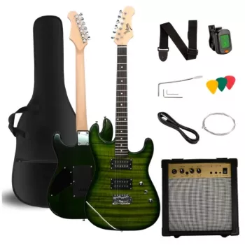 V-TONE EGW 39 GR Elektrická gitara 4/4 Stratocaster zelená