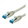 VALUE patch kábel RJ-45 (M) na RJ-45 (M) 10 m SFTP PiMF CAT 6e liaty lankový sivý