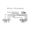 VALUE T-adaptér Cat.5e Class D STP