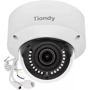 Vandal-Proof IP kamera TC-C32MS 2MP 2,8 mm pevný objektív H.265 PoE