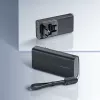 Veger ACE100 W1146 10000mAh 20W PD QC3.0 power banka - čierna