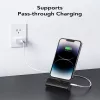 Veger PlugOn powerbanka (W0558P) 5000 mAh 20W PD QC3.0 s integrovaným Lightning konektorom čierna