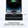 Veger PlugOn powerbanka (W0558P) 5000 mAh 20W PD QC3.0 s integrovaným Lightning konektorom čierna