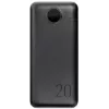 VEGER power banka 20000 mAh 20W PD QC 3.0 2x USB-A USB-C čierna