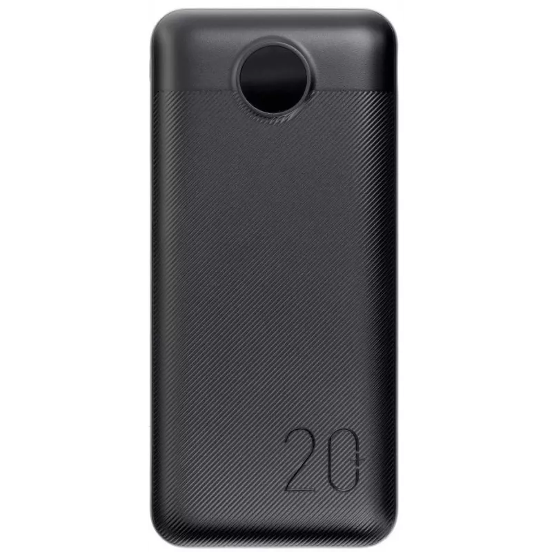 VEGER power banka 20000 mAh 20W PD QC 3.0 2x USB-A USB-C čierna