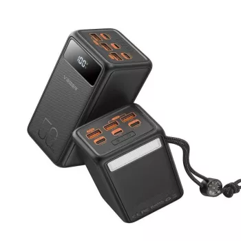 Veger Power Bank Tank Lite (W5001) PD QC3.0 5A 22.5W 50000 mAh čierna