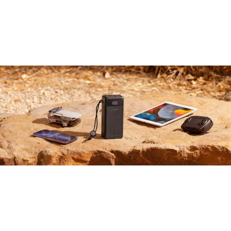 Veger Power Bank Tank Lite (W5001) PD QC3.0 5A 22.5W 50000 mAh čierna