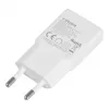 VEGER USB-A + USB-C QC PD 30W nástenná nabíjačka 30W1A1C biela