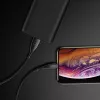 Veger V105 USB-A na Lightning kábel 1,2 m čierny 2,4A nabíjanie a synchronizácia
