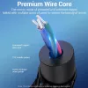 VENTION BGKHF USB-C na 3,5 mm audio adaptérový kábel 1 m čierny