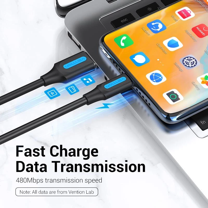 VENTION COKBF USB-C na USB 2.0 kábel 1m čierny