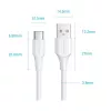 VENTION CTHWH USB-C na USB 2.0 kábel 2m biely